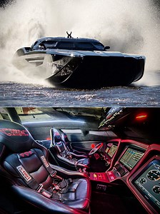 If Batman Had a Racing Boat, It Would Look Like the MTI Black Diamond