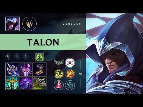 Talon Jungle vs Vi - KR Challenger Patch 26.08