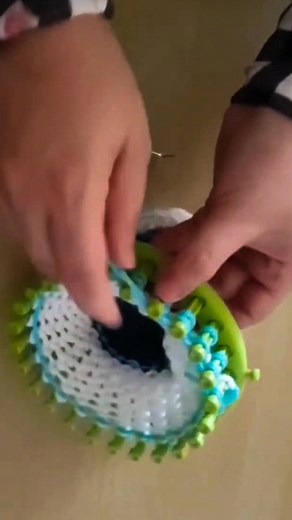 46K views · 240 reactions | knitting loom for beginners step by step #knitting #crochet #scarf #knitting_loom_eljammari | Crochet knitting Ouabd | Facebook