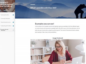 A 20-30 Minute E-learning Course Designed in Articulate Rise 360