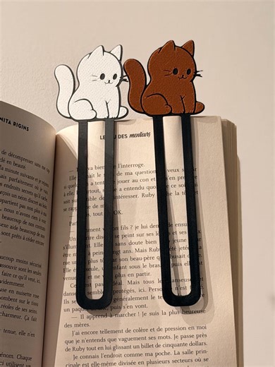 Cat Bookmark – Gift Idea for Readers – Book Accessory – 3D Printed – Cat Lover – Cat Bookmark - Etsy