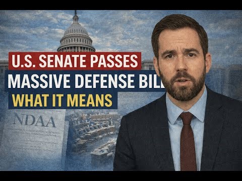 U.S. Senate Passes $901 BILLION Defense Bill — Here’s What’s Inside