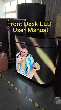 How to publish programs on LED screen? #leddisplay #usermanual #factory #quickresponse