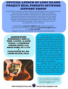 Project HEAL Eating Disorder Parents Network Support Group