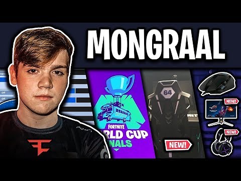 FaZe Mongraal's Fortnite Settings, Keybinds and Setup (World Cup Edition)