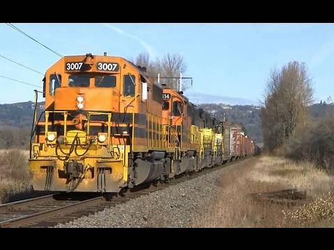HD PW 3007 Freight at Ankeny Wildlife Refuge