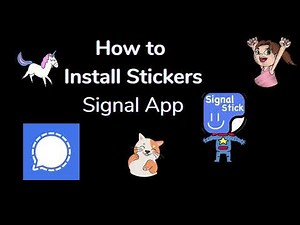How to Add More Stickers To Signal App [Using SignalStick]