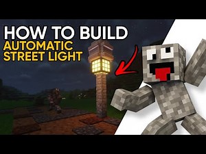 [NEW] Automatic Street Light! Modern UNSEEN Street Lamp Design Idea Minecraft 1.21 +