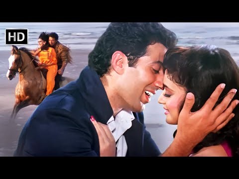 Main Teri Mohabbat Mein Pagal Ho Jaoonga | Tridev (1989) | Sunny Deol, Madhuri Dixit | 80s Love Song