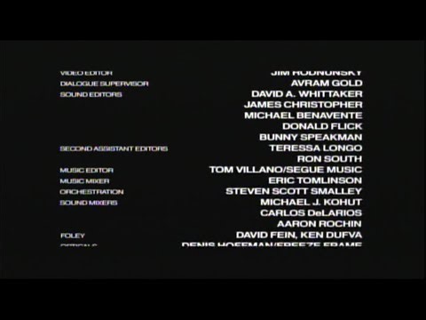 RoboCop (1987) End Credits (MGM+ Marquee 2026)