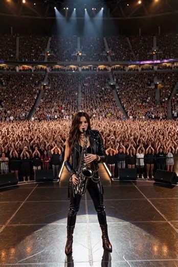 Epic Sax Performance in Massive Stadium 🎷 | 30s Visual Power