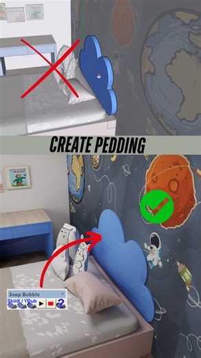 Create Pedding or Any cushioning objects with This Plugin - soap Bubble | Tutorial Cad2grow 001