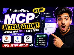 FlutterFlow MCP is INSANE! AI Can Now Build Your Entire App (Full Test)