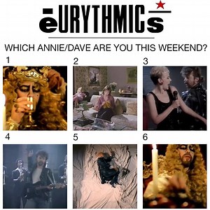 7.4K views · 220 reactions | Comment below which GIF of Annie/Dave describes how you're feeling this weekend! | Eurythmics | Facebook