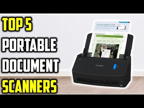 ✅Top 5 Best Portable Document Scanners of 2025 | Scan Anywhere, Anytime!