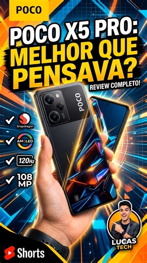review do poco x5 pro 🔥 - #pocox5pro5g #smartphone