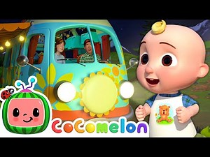 Wheels on the Camper Bus | COCOMELON 🍉 | Nursery Rhymes & Lullabies | Baby & Kids Songs
