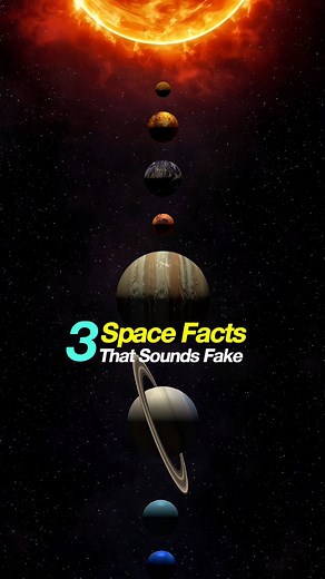 3 Space Facts That Sounds Fake but Are RealNumber 1: There’s a planet made entirely of diamond.It’s called 55 Cancri e, and scientists believe its carbon-rich core is compressed into a gemstone bigger than Earth itself.Number 2: Every minute, the universe expands enough to create space larger than millions of galaxies.Space isn’t just big—it’s growing bigger every second.Number 3: There are more stars in the universe than grains of sand on every beach on Earth.Look up—you’re seeing only a tiny f