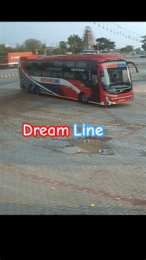 Dream Line Travels. VOLVO 9600s Multi Axle AC Sleeper Coach Bus. Hyderabad To Bengaluru. #dreamline