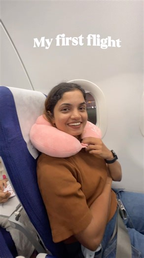 My first flight experience 🥹 #viral #travel #viralvideo #viralshort #viralshorts