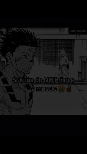Sukuna don't move his a muscle while Kid Buu Enters 🔥💀 #goku #dragonball #sukuna #dbd #dbz #amv