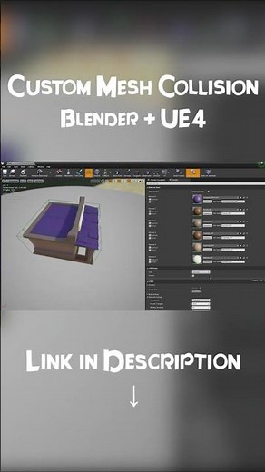 How to Handle Custom Mesh Collision in Unreal Engine with Blender | UCX Tutorial #tutorial #ue4 #ue5