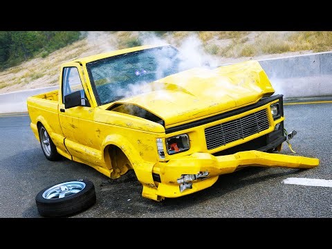 This NEW BeamNG PICKUP TRUCK MOD Is Actually AWESOME! - Bruckell R10