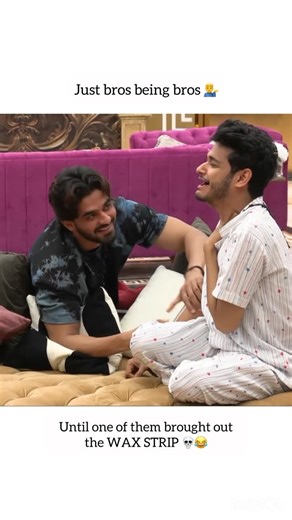 Nayandeep Rakshit on Instagram: "This isn’t just waxing, it’s trauma with laughter! 😂 @nayandeeprakshit screaming his heart out while @mr.arbazpatel just laughs iconic duo energy 💚 Only they can turn pain into pure entertainment! 🔥 🗳️ How to Vote: 1️⃣ Open the @mxplayer app and watch Rise and Fall 2️⃣ Go to the Votes column & select @nayandeeprakshit 3️⃣ Share the screenshot on your story and tag us 💚 📱 For iPhone users: Open MX Player in your browser → watch Rise and Fall → cast your vote