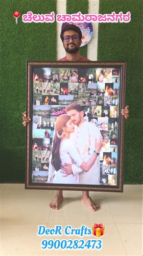 Deor Crafts on Instagram: "📸 “Because some memories deserve more space.” Customised photo frame available at affordable prices ✨ Dm for enquiries 📩 9900282473 Follow @deor_crafts for more updates 🫶 5000 + Happy customers ✨ All over India delivery available ❣️ #deorcrafts #CustomFrame #MarriageFrame #WeddingGift#CoupleGoals #ForeverStartsHere #MadeWithLove #CustomisedGifts #WeddingDecor #HappilyEverAfter #CoupleFrame #PersonalisedGift #FrameYourStory #LoveInAFrame #BrideAndGroom #ViralGift #Me