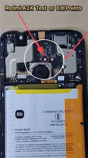 Redmi A3x EDL Test Points | 100% Working Guide 🔥