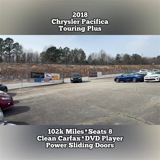 🔥2018 Chrysler Pacifica Touring Plus🔥 www.864cars.com*864-412-8966*Seats 8*102k Miles*Clean Carfax*Power Remote Sliding Doors*Rear DVD Player*Stow-N-Go*Power Liftgate*18” Alloy Wheels/Falken Tires*Blind Spot*7” Touchsreen*Apple CarPlay*Back Up Camera*Only $13998 Tax,Tag & Title*Only At MJ’s Auto Land 🔥🔥🔥🔥🔥 #864cars #chrysler #pacifica #van #carsoftiktok