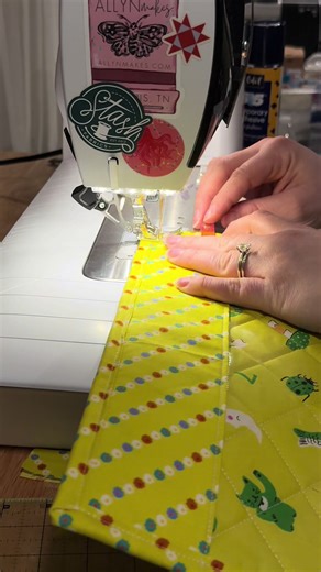 Finally a bag that’s easy to bind 🤩 The By Annie Project Bag 2.0! #sewing #sewingtiktok #quilting #quiltedbag #quiltersoftiktok