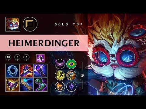 Heimerdinger Top vs Riven - BR Master Patch 26.01