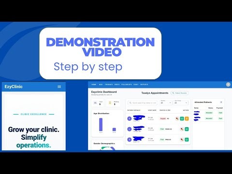 EZY Clinic Step-by-Step Demo | Dental Clinic Management Software for Dentists‪@Vedaxon‬