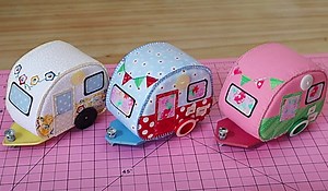 How To Make A Vintage Camper Pincushion With Free Pattern
