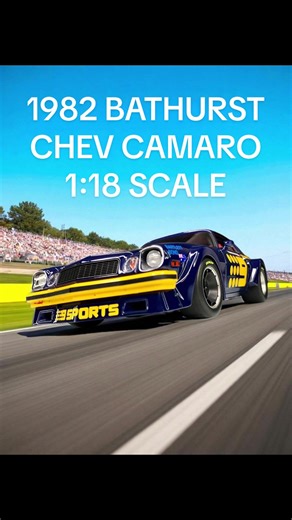 🏁 1982 Bathurst 1000 Channel 9 Camaro Z28 🔥 Iconic Group C: Chev 5.7L V8 beast, Channel Nine sponsor, Aussie endurance legend. Drivers: Kevin Bartlett (Big Rev Kev, ’74 Bathurst champ) & Garry Waldon. Race: Qualified 5th, led early, dramatic DNF flip at The Cutting due to faulty wheel, Bathurst icon! 1:18 scale model vid: Real images in dynamic edits. History vibes! 👀 MUSIC: A bar song (tipsy) - YUSSI #Bathurst1000 #ChevroletCamaro #V8Supercars #DiecastModel #repcosc