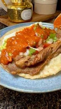 Taco-style red salsa #salsa #redsalsa #tacosalsa #recipe