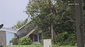 3.2M views · 16K reactions | Shocking video shows wind rip off part of a home in Venice as Hurricane Helene passes Tampa Bay. More videos of storm damage here: https://bit.ly/3XWy3gS | WFLA News Channel 8 | Facebook