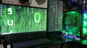 #razer#ゲーミングpc #動く壁紙に#マトリックス