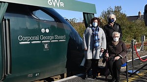 GWR debuts new train in honour of late Plymouth war hero