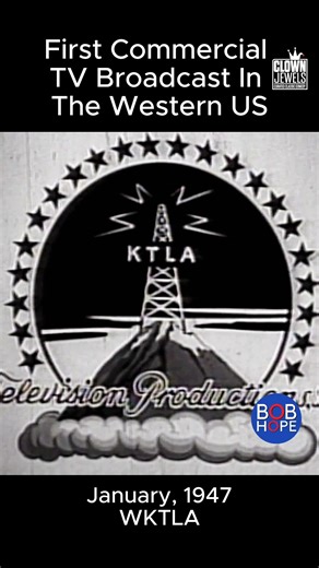 2.6K views · 36 reactions | Happy birthday to Bob Hope! A charismatic performer, Bob Hope had a long and illustrious career as a comedian, actor and television personality. Check out this clip of the first commercial broadcast from 1947. : BOB HOPE: THE FIRST 90 YEARS (1993) #bobhope #classiccomedian #classiccomedy #earlytv #firstcommercialbroadcast #legacycomedy | Clown Jewels | Facebook