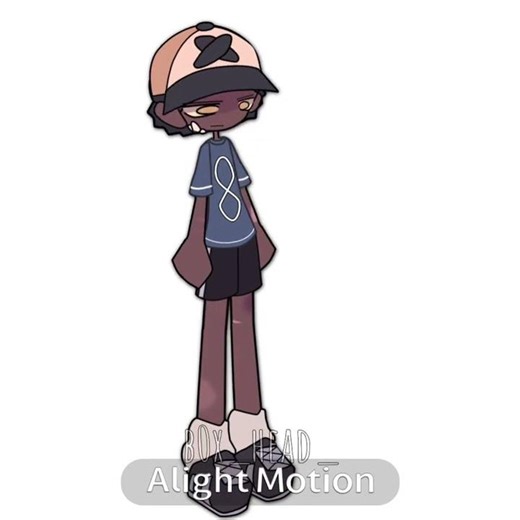 Alight motion animation test. #art #animation #alightmotion #originalcharacter #tweening
