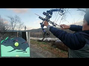 mini compoundbow & mouse 3d target.