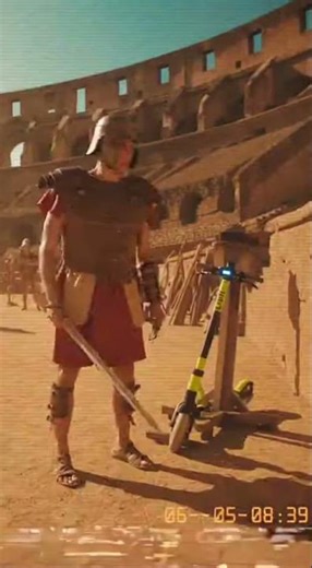I Found a 1987 VHS Tape That Shows Ancient Rome WITH A MODERN SCOOTER? 😱