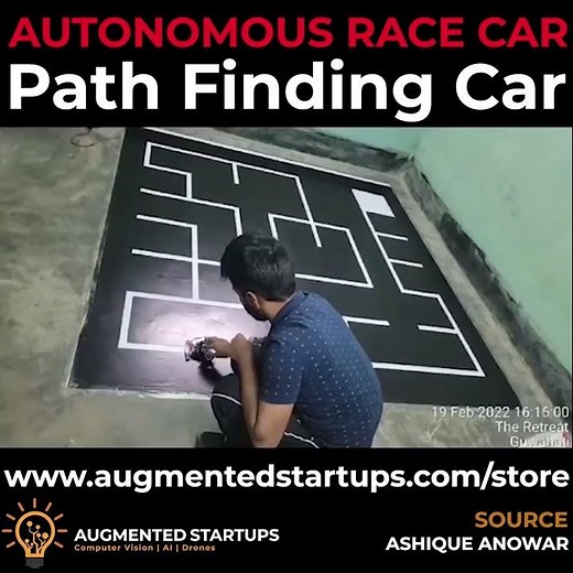 Arduino Nano + Right Hand Wall Algorithm | Autonomous Race Car