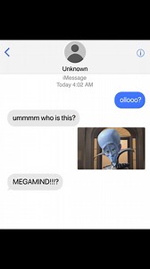 39K views · 282 reactions | You never know who's on the other end of that unknown text. #Megamind | DreamWorks Animation | Facebook