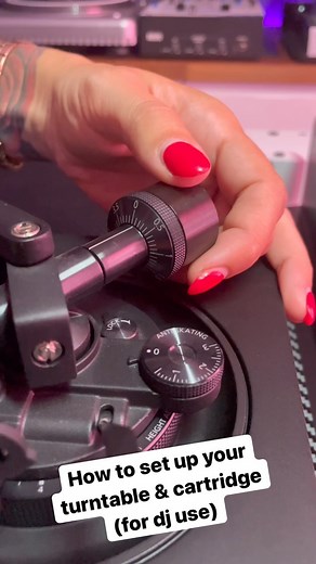 Ortofon | How to set up your turntable & cartridge (for dj use)? Anti-skating, tonearm height & weight adjustment #ortofon #ortofondj #picoftheday... | Instagram