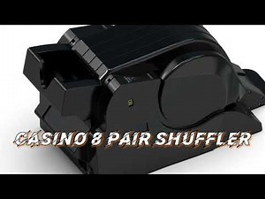 Smart 8-Deck Automatic Card Shuffler - Ideal for Texas Hold'em Baccarat & Casino Nights
