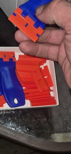 Sale- 124Pc Plastic Razor Blade Kit #plasticrazor #plasticrazorblades #razorblades #mechanic