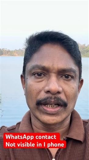 WhatsApp contact not visible I iPhone! #iphonetips